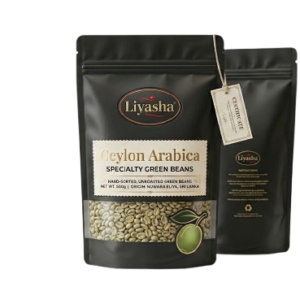 Liyasha Ceylon Arabica Specialty Green Beans - Honey Processed Green Beans